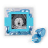 Personalized Boy Birth Announement Hello World! JUST CANDY® favor cube with Sugar Sanded Gummy Bears