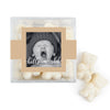 Personalized Boy Birth Announement Hello World! JUST CANDY favor cube with Sugar Sanded Gummy Bears