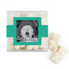 Personalized Boy Birth Announement Hello World! JUST CANDY favor cube with Sugar Sanded Gummy Bears
