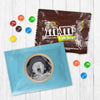 Personalized Hello World Baby Boy Announcement Milk Chocolate M&Ms