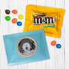 Personalized Hello World Baby Boy Announcement Candy Favor Bag - M&Ms or Skittles