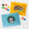 Personalized Hello World Baby Boy Announcement Candy Favor Bag - M&Ms or Skittles