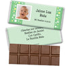 Baptism Personalized Hershey's Milk Chocolate Bar Foto con Lunares