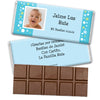 Baptism Personalized Hershey's Milk Chocolate Bar Foto con Lunares