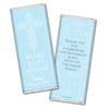 Baptism Personalized Hershey's Milk Chocolate Bar Filigree Cross