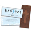 Baptism Personalized Belgian Embossed Cross Chocolate Bar