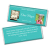 Birthday Personalized Hershey's Milk Chocolate Bar Monogram Then & Now Photos