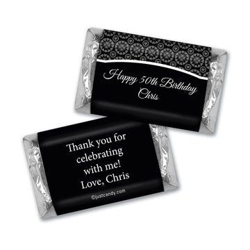 Birthday Personalized Hershey's Miniatures Patterned