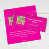 Birthday Personalized Chocolate Bar Wrap