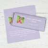 Birthday Personalized Chocolate Bar Wrap