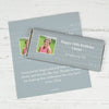 Birthday Personalized Chocolate Bar Wrap
