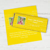 Birthday Personalized Chocolate Bar Wrap