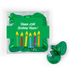 Personalized Birthday Candles JUST CANDY® favor cube with Hershey's Kisses