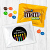 Personalized Birthday Candles Candy Favor Bag - M&Ms or Skittles