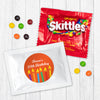 Personalized Birthday Candles Candy Favor Bag - M&Ms or Skittles