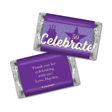 Personalized Birthday Hershey's Miniatures Celebrate