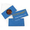 Personalized Birthday Let's Party Gourmet Infused Belgian Chocolate Bars (3.5oz)