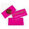 Personalized Birthday Let's Party Gourmet Infused Belgian Chocolate Bars (3.5oz)