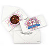 Personalized Birthday Confetti Burst Gourmet Infused Belgian Chocolate Bars (3.5oz)
