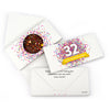 Personalized Birthday Confetti Burst Gourmet Infused Belgian Chocolate Bars (3.5oz)