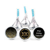 Personalized 100th Milestone Birthday Elegant Birthday Bash Hershey's Kisses