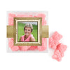 Personalized Milestones 50th Birthday Years in the Making JUST CANDY® favor cube with Sugar Sanded Gummy Bears