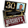 Personalized Milestone Birthday Elegant Birthday Bash Hershey's Milk Chocolate Bar with Photo