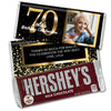 Personalized Milestone Birthday Elegant Birthday Bash Hershey's Milk Chocolate Bar with Photo