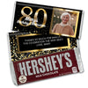 Personalized Milestone Birthday Elegant Birthday Bash Hershey's Milk Chocolate Bar with Photo