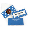 Personalized Birthday Polka Dots Gourmet Infused Belgian Chocolate Bars (3.5oz)