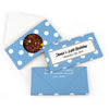 Personalized Birthday Polka Dots Gourmet Infused Belgian Chocolate Bars (3.5oz)