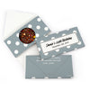 Personalized Birthday Polka Dots Gourmet Infused Belgian Chocolate Bars (3.5oz)