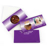 Personalized Milestone Birthday 100th Cupcake Photo Gourmet Infused Belgian Chocolate Bars (3.5oz)