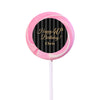 Milestones Personalized Small Swirly Pop 40th Birthday Favors (24 Pack)
