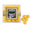 Personalized Milestone 80th Birthday Years in the Making JUST CANDY® favor cube with Just Candy Milk Chocolate Minis
