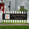 Personalized Birthday 80th Pinstripe Photo 5 Ft. Banner