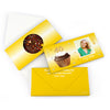Personalized Milestone Birthday 40th Cupcake Photo Gourmet Infused Belgian Chocolate Bars (3.5oz)