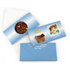 Personalized Milestone Birthday 60th Cupcake Photo Gourmet Infused Belgian Chocolate Bars (3.5oz)