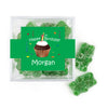 Personalized First Birthday JUST CANDY® favor cube with Sugar Sanded Gummy Bears Cupcake