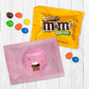 Personalized First Birthday Cupcake Peanut M&Ms Favor Bag
