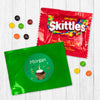 Personalized First Birthday Cupcake Candy Favor Bag - M&Ms or Skittles