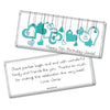 Birthday Personalized Hershey's Milk Chocolate Bar Hanging Hearts