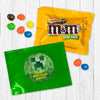 Personalized Kids Birthday Creeper Craft Chocolate M&Ms Favor Bag