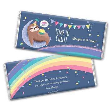 Personalized Kids Birthday Chill Birthday Hershey's Milk Chocolate Bar