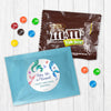 Personalized Kids Birthday Mermaid Tails Chocolate M&Ms Favor Bag