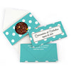 Personalized Quinceanera Lunares Gourmet Infused Belgian Chocolate Bars (3.5oz)