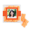 Personalized Quienceanera JUST CANDY® favor cube with Sugar Sanded Gummy Bears Photo