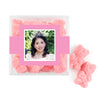 Personalized Quienceanera JUST CANDY® favor cube with Sugar Sanded Gummy Bears Photo