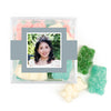 Personalized Quienceanera JUST CANDY® favor cube with Sugar Sanded Gummy Bears Photo