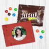 Personalized Quinceanera Photo Milk Chocolate M&Ms Favor Bag